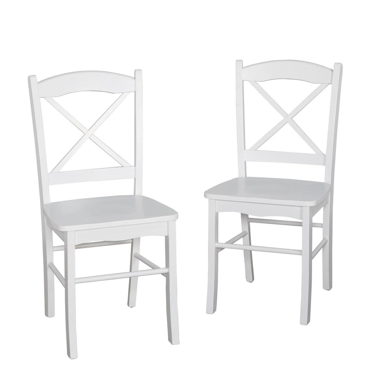 Eetkamerstoelen in landelijke cottage-stijl van Simple Living (set van 2)