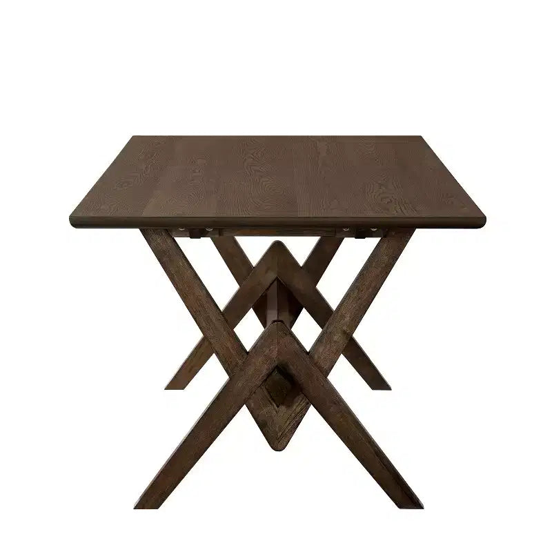 Christopher Knight Home Simon Essgruppe aus Gummibaumholz im Mid-Century-Modern-Stil, 5-teilig, mit Stühlen mit Bouclé-Polsterung