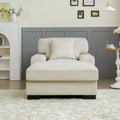 Canapé-lit chaise longue surdimensionné moderne du milieu du siècle avec coussin