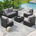 Tuinmeubelsets met 4in dikke kussens
