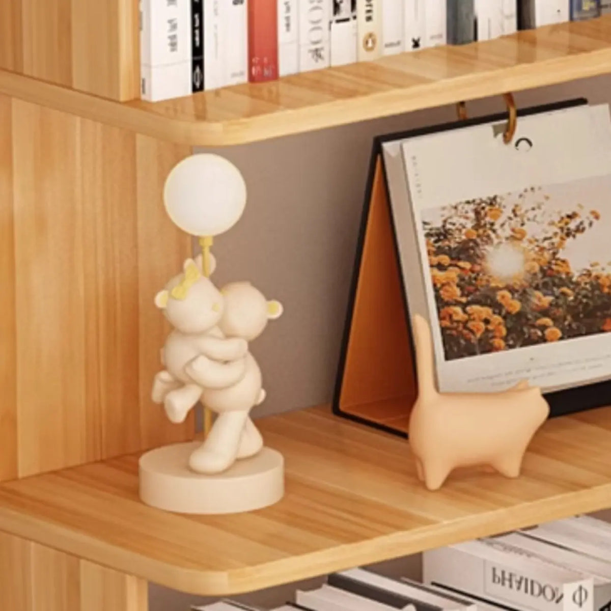 Eckbücherregal aus Holzwerkstoff mit 6 Regalböden