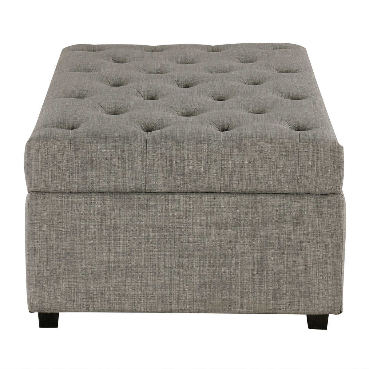 Folding Sofa Bed, 49.6 Ottoman with a Folding Sofa Bed, Convertible Ottoman Sleeper with Memory Mattress and Tufted Design