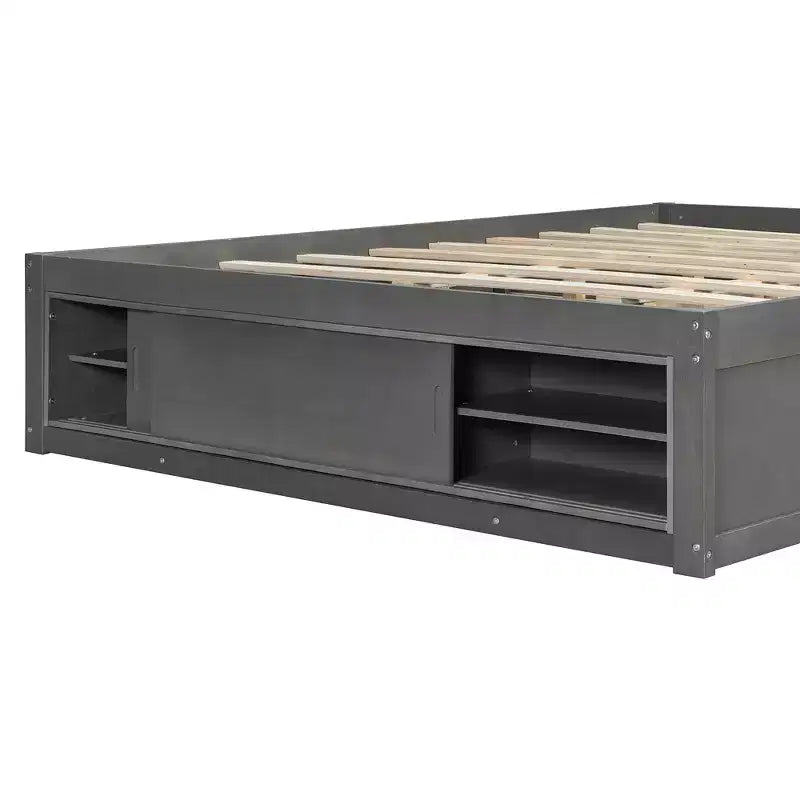 Whisen queensize bedframe met 4 opbergladen en opbergruimte in het voeteneind