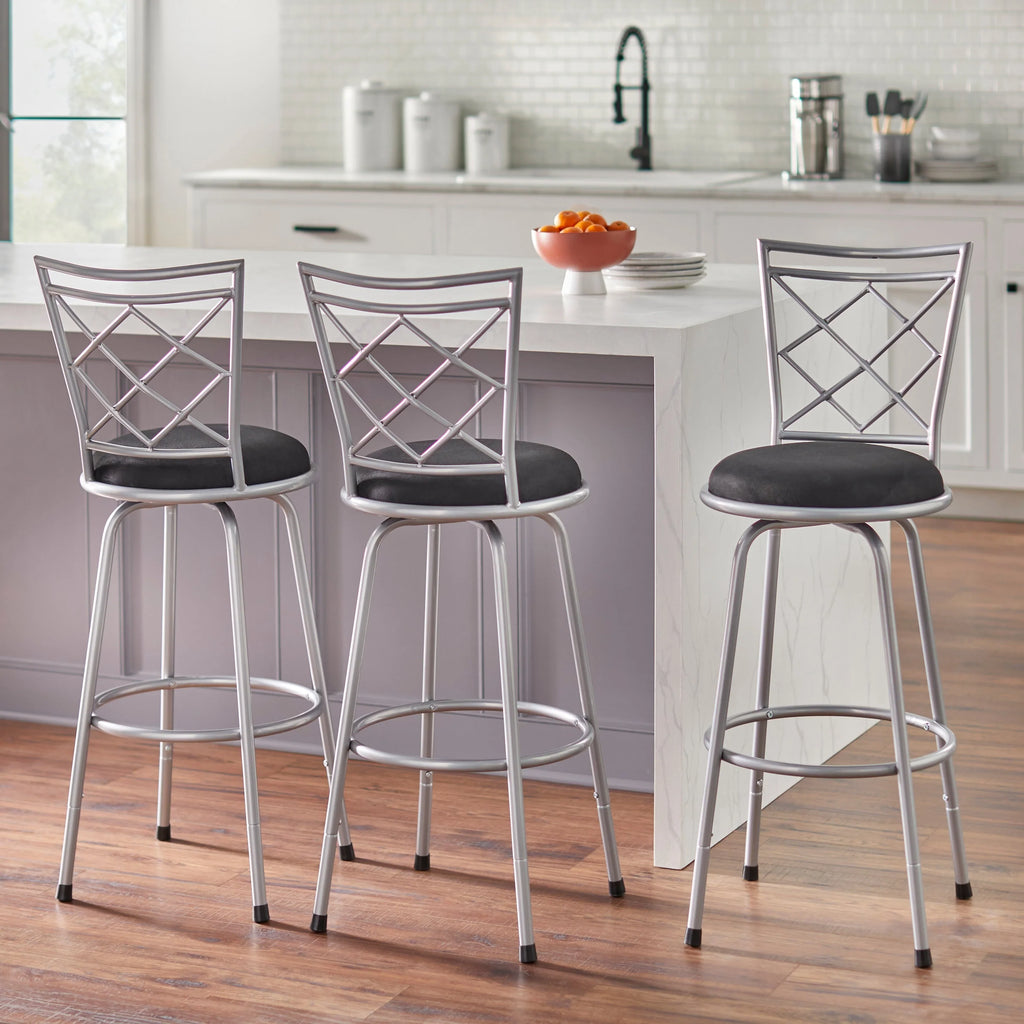 Tabourets pivotants à hauteur réglable Simple Living Alyssa (lot de 3)