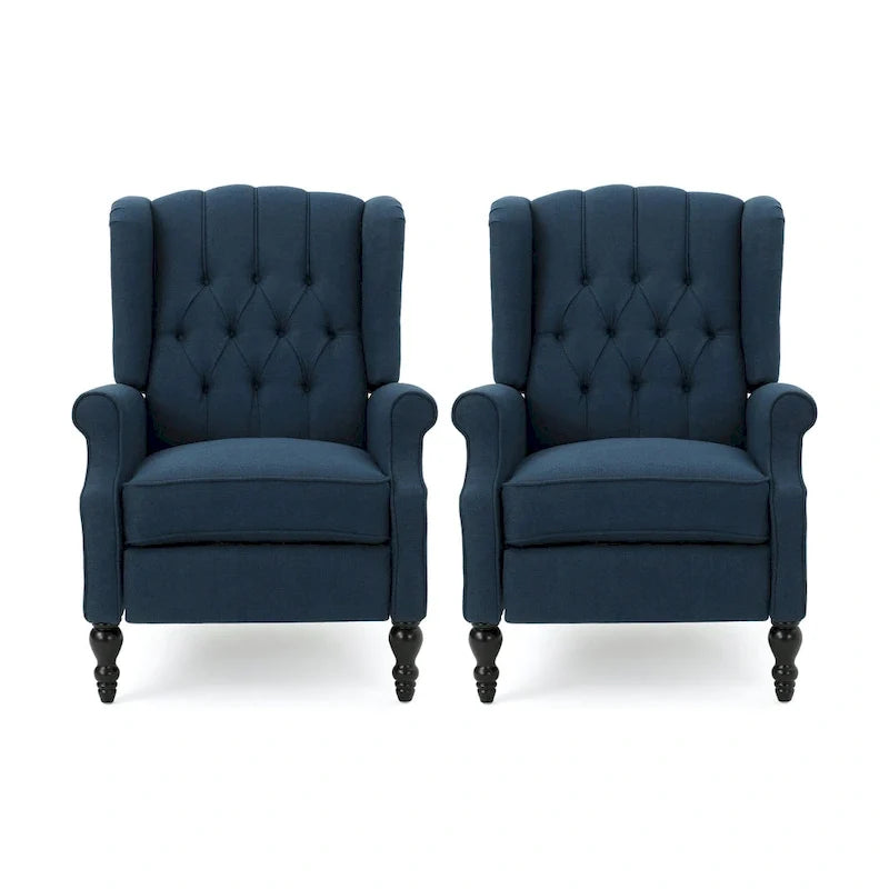 Walter Polstersessel mit Knopfheftung (2er-Set) von Christopher Knight Home