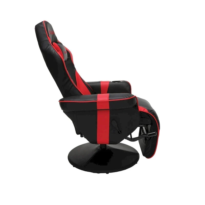 Gamingfauteuil - verstelbare gamingstoel met voetensteun